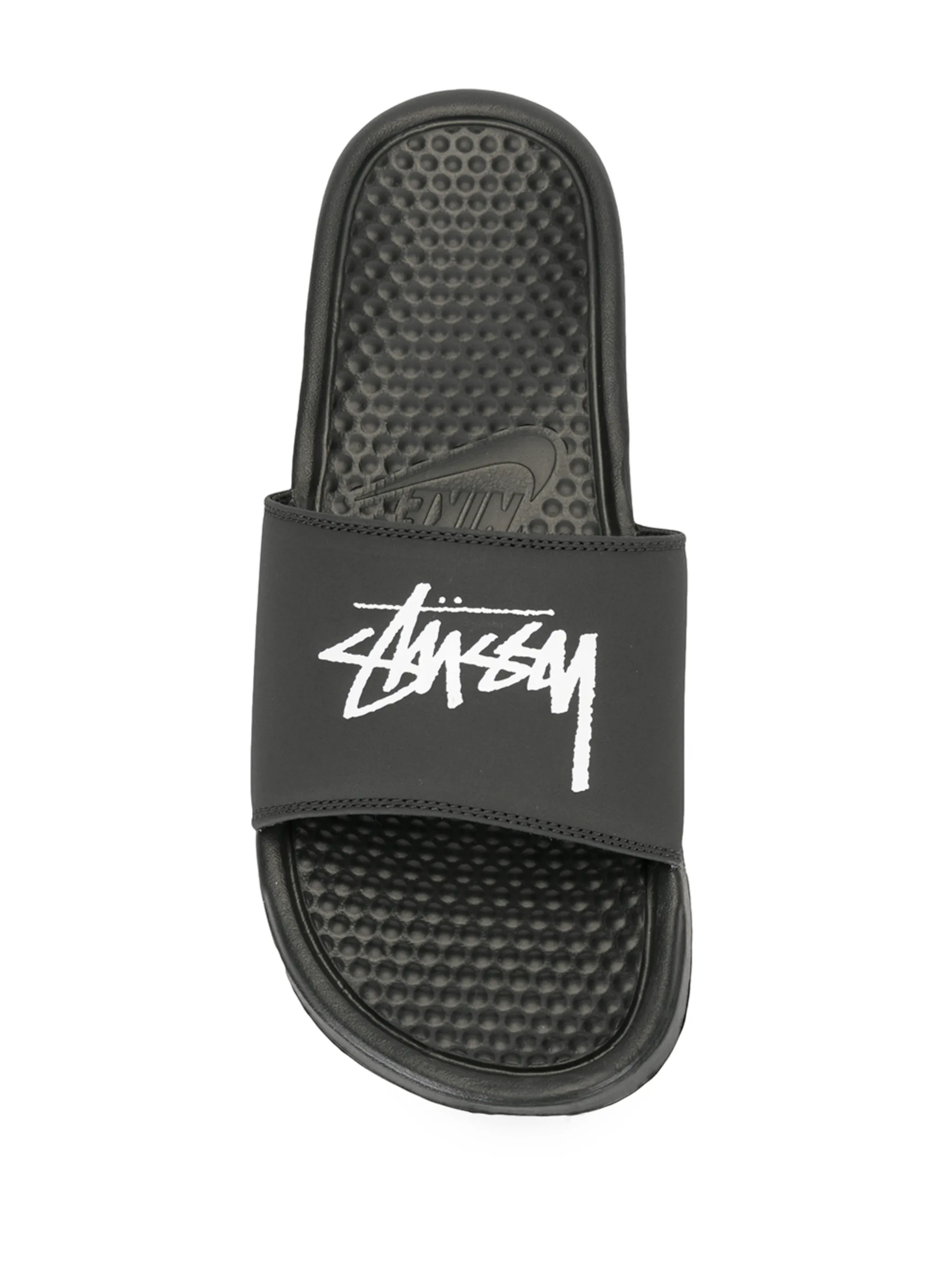 Шлепанцы из коллаборации с Stüssy Nike, черный — фото 4