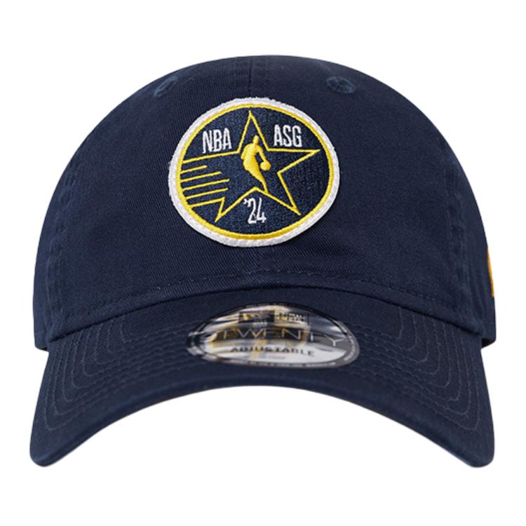 

New Era Хлопковая бейсболка унисекс темно-синяя, Navy Blue