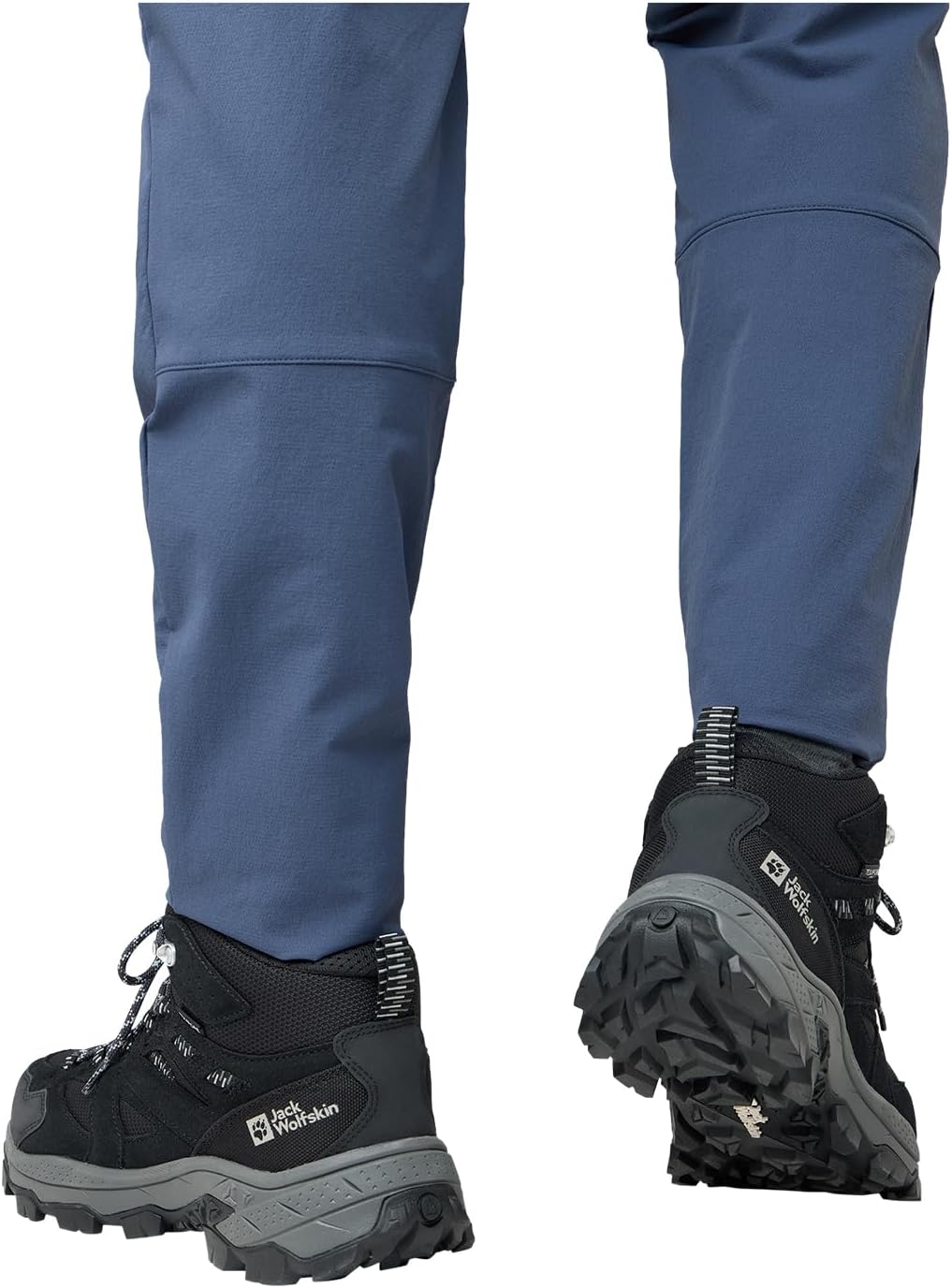 Мужские треккинговые кроссовки Jack Wolfskin среднего верха, Phantom — фото 3