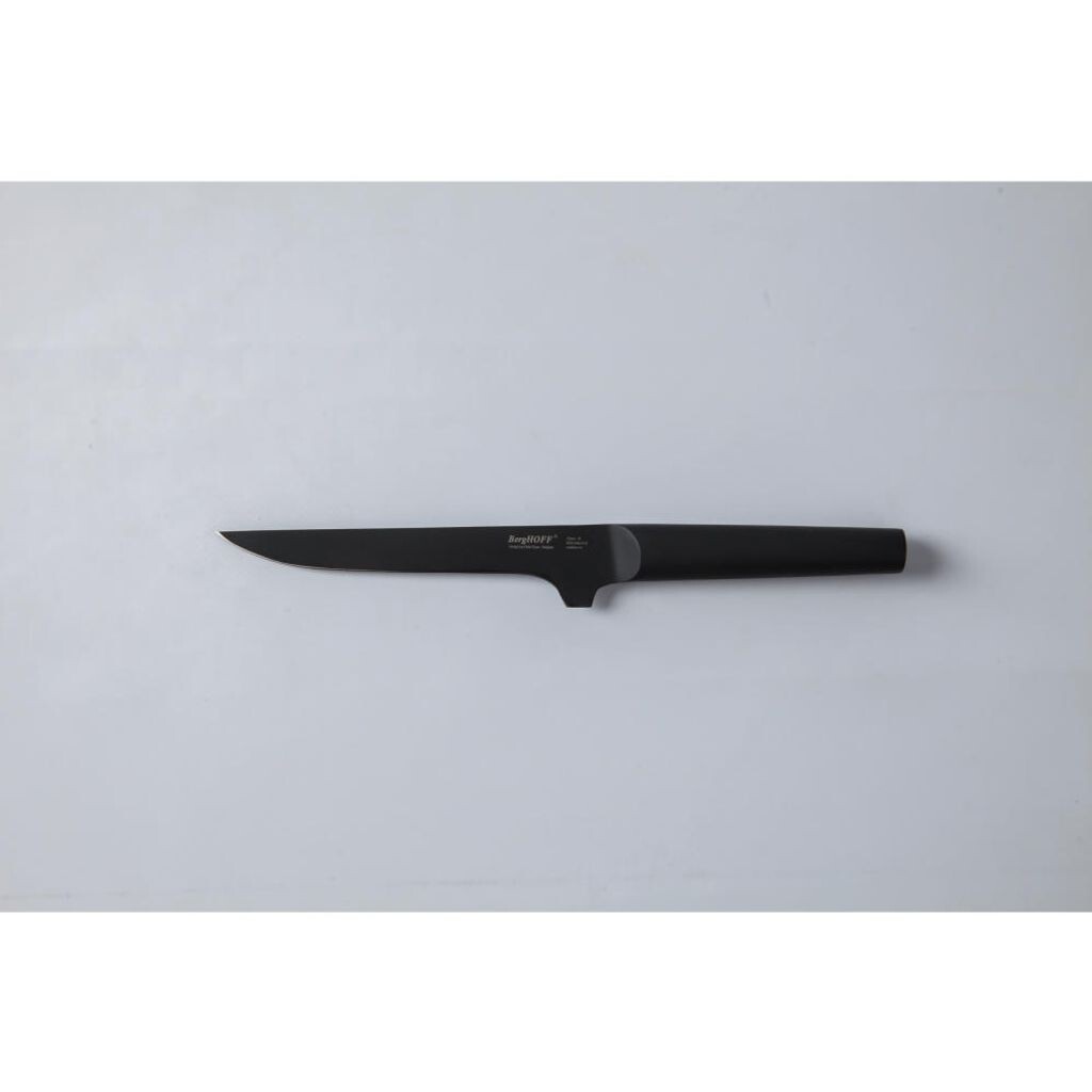 

BergHOFF Ron Обвалочный нож, кухонный нож, нож мясника, поварской нож, черный, хромованадиевая сталь, 15см, 3900006