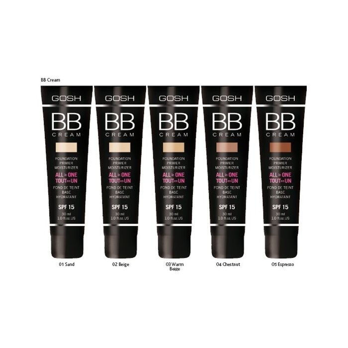

BB-крем BB Cream Gosh, 01 Sand