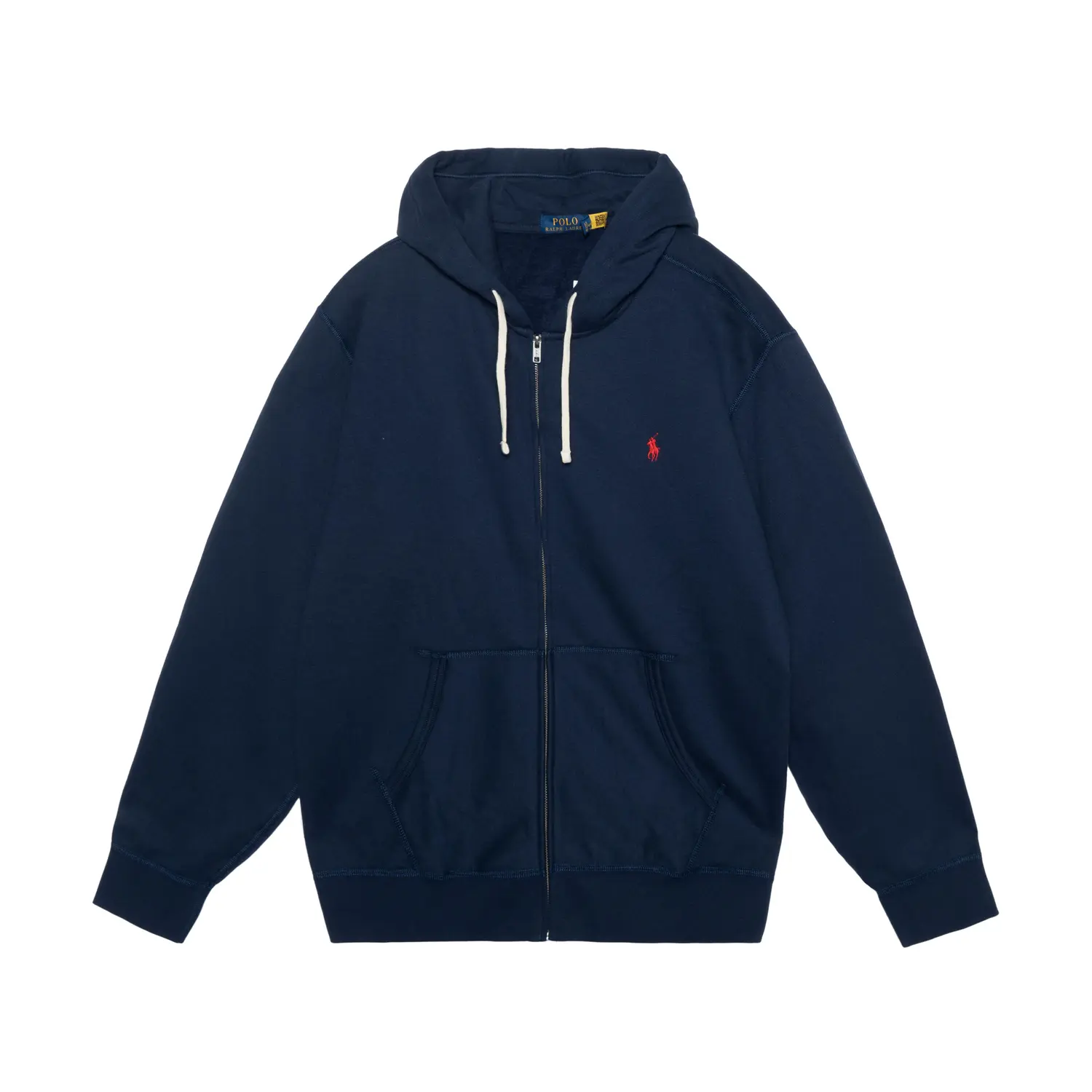 

Толстовка на молнии с вышитым логотипом Polo Ralph Lauren, синий