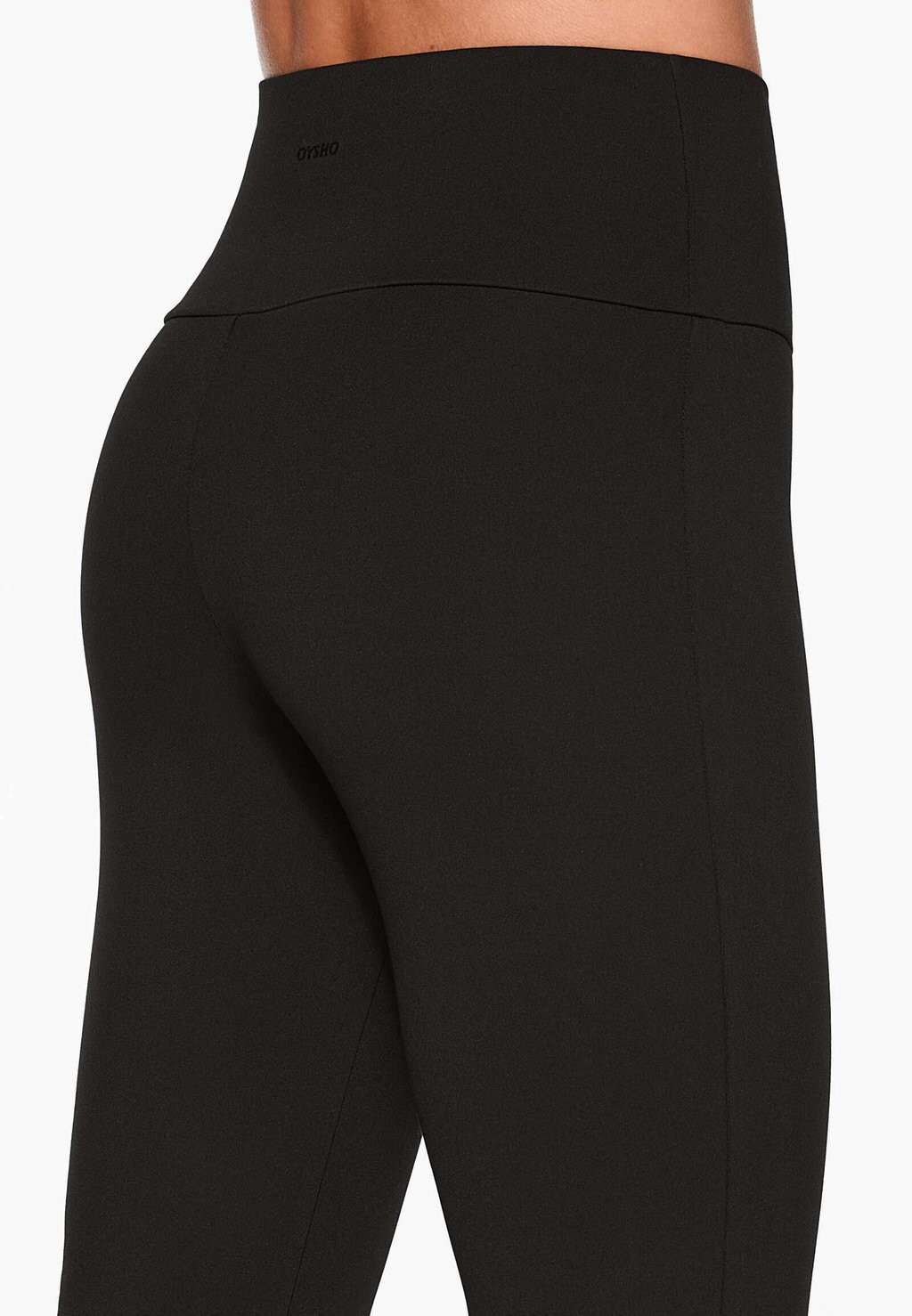 

Брюки Comfortlux Slit OYSHO, черные