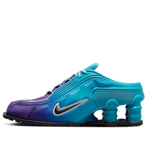 Кроссовки martine rose x shox mule mr4 Nike, синий