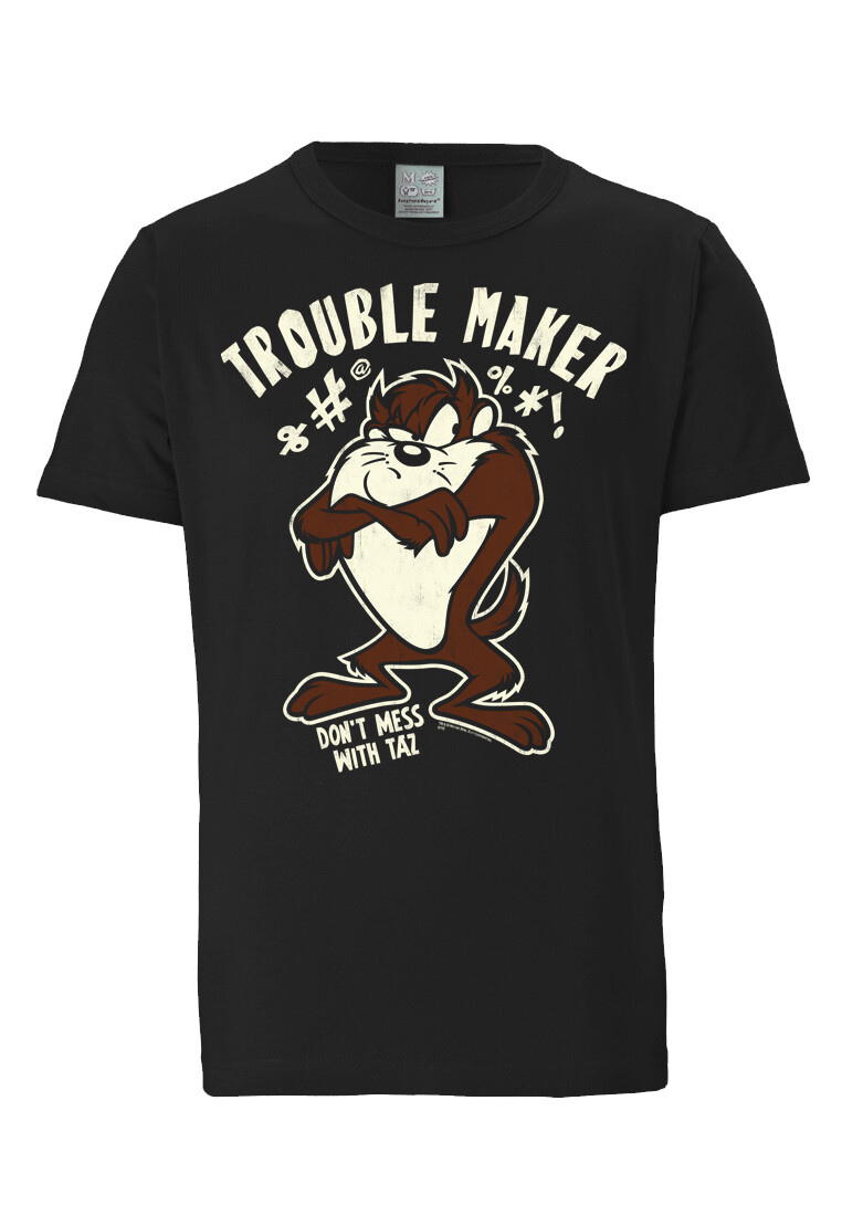 

Футболка Logoshirt Tasmanischer Teufel Looney Tunes, черный
