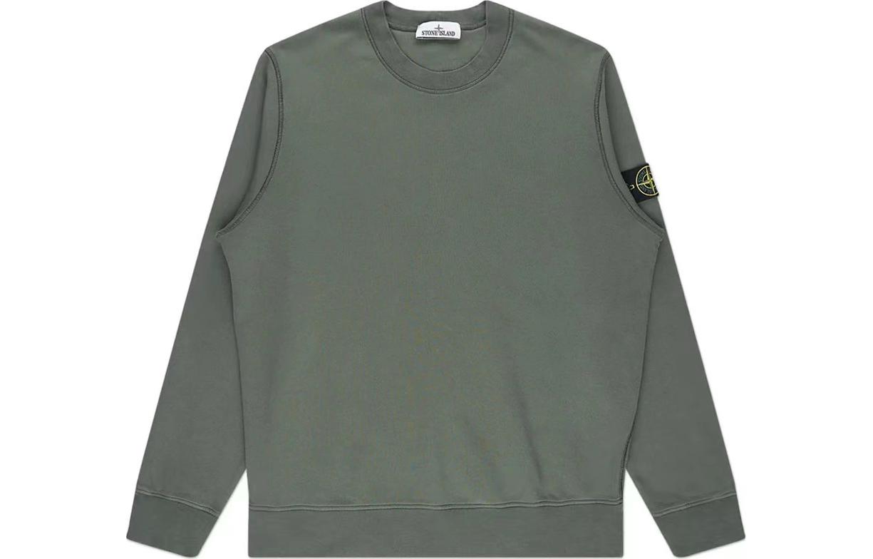 

Толстовка мужская Moss Green Stone Island, зеленый