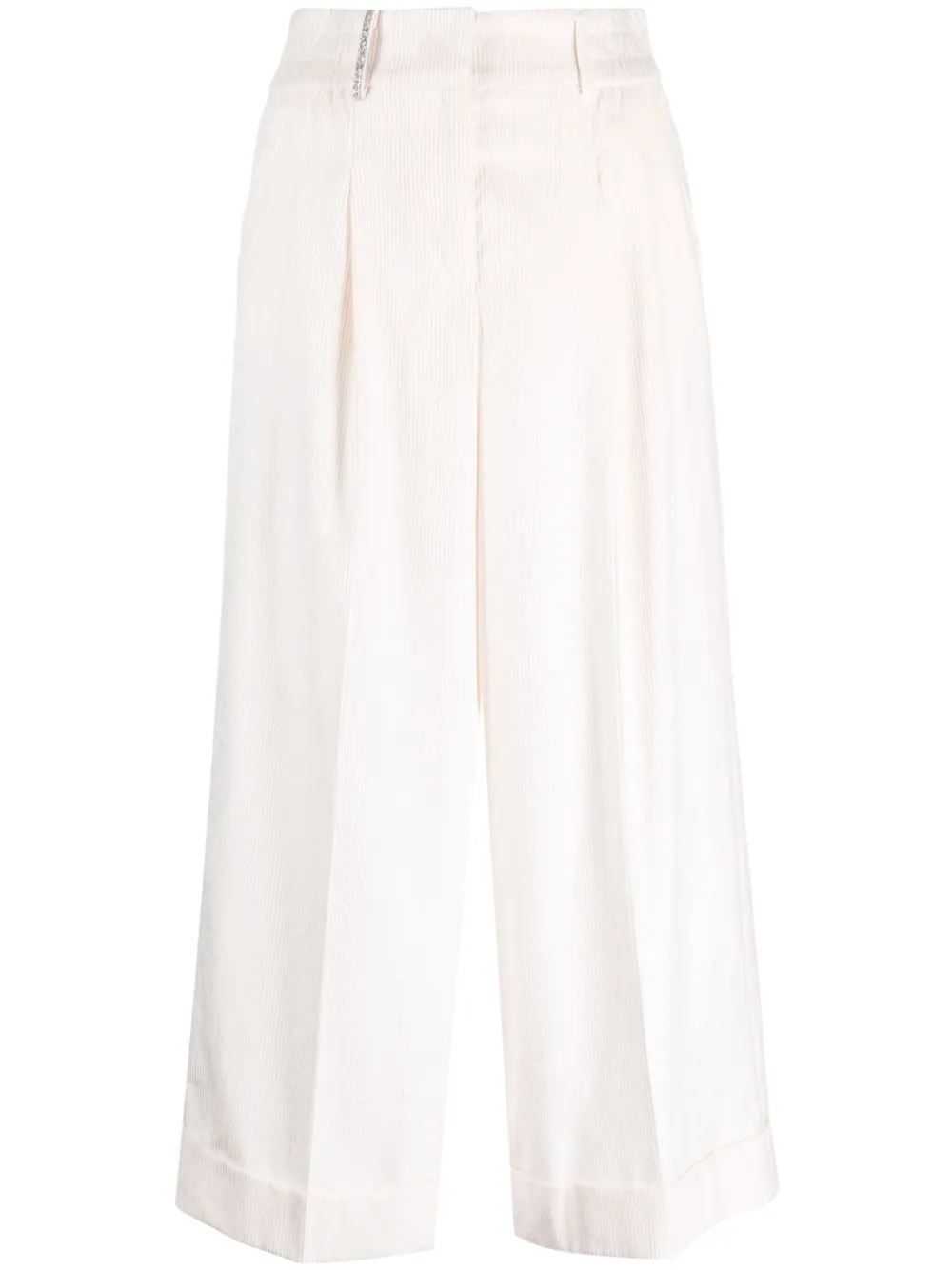 

Укороченные брюки с завышенной талией Peserico, розовый