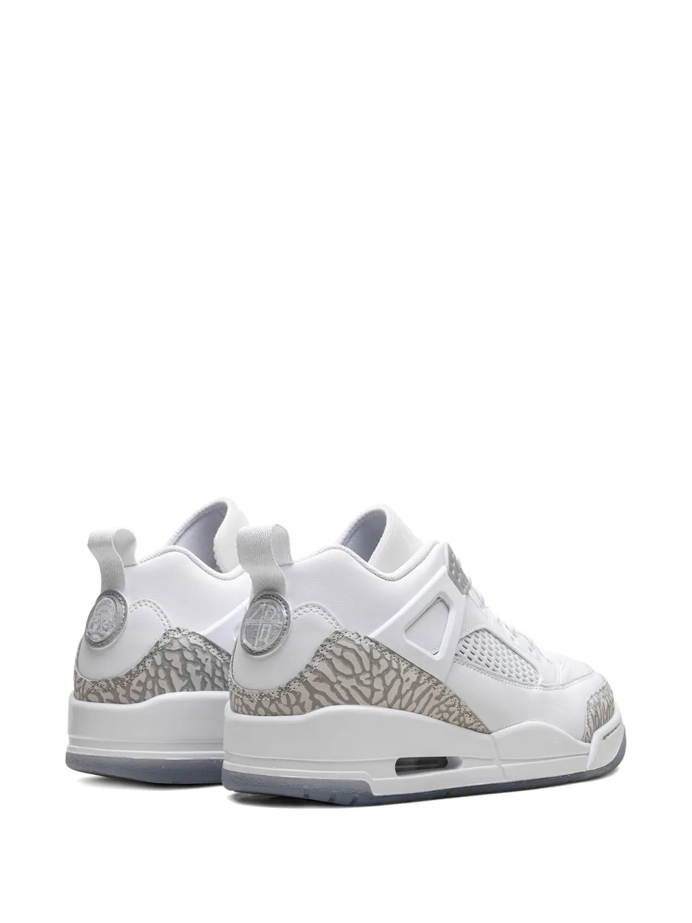 Кроссовки Jordan Spizike Low White/Metallic Silver/Barely Blue/Neutral Grey, белый — фото 3