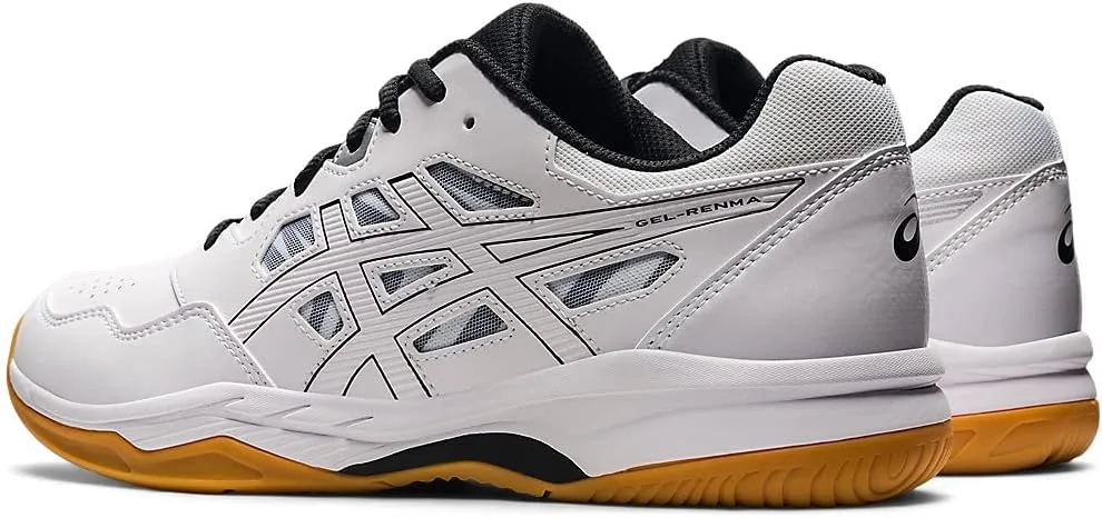 Мужские кроссовки ASICS Gel-renma для пиклбола (мужские), белый/черный — фото 4