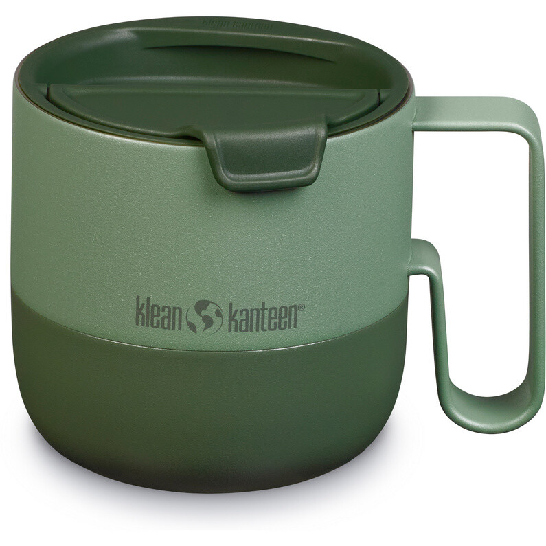 

Кружка с откидной крышкой и подъемом Klean Kanteen, зеленый