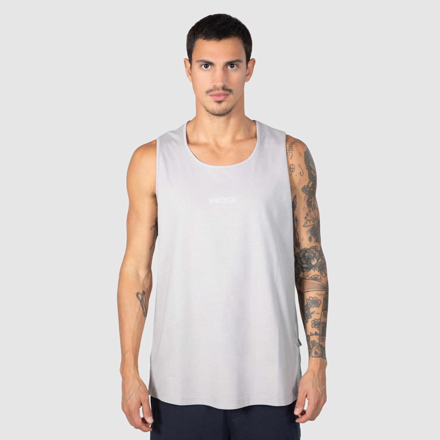 

Рубашка SMILODOX Tank Top Francis, серый