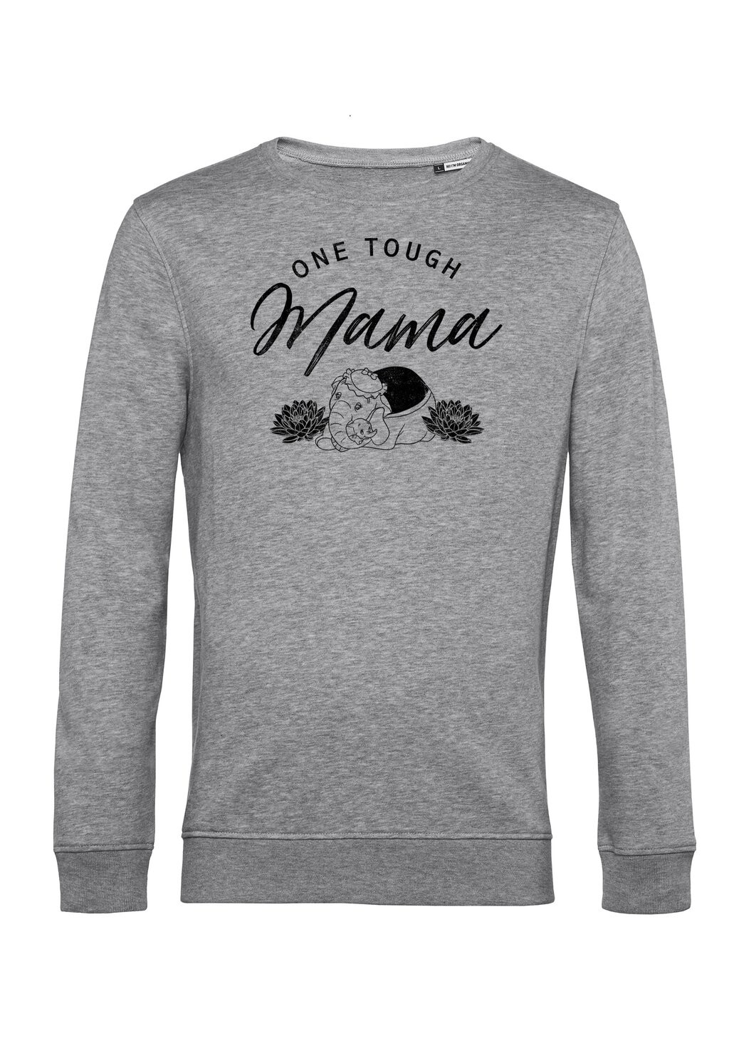

Толстовка DUMBO TOUGH MAMA Disney, цвет Mottled Light Grey