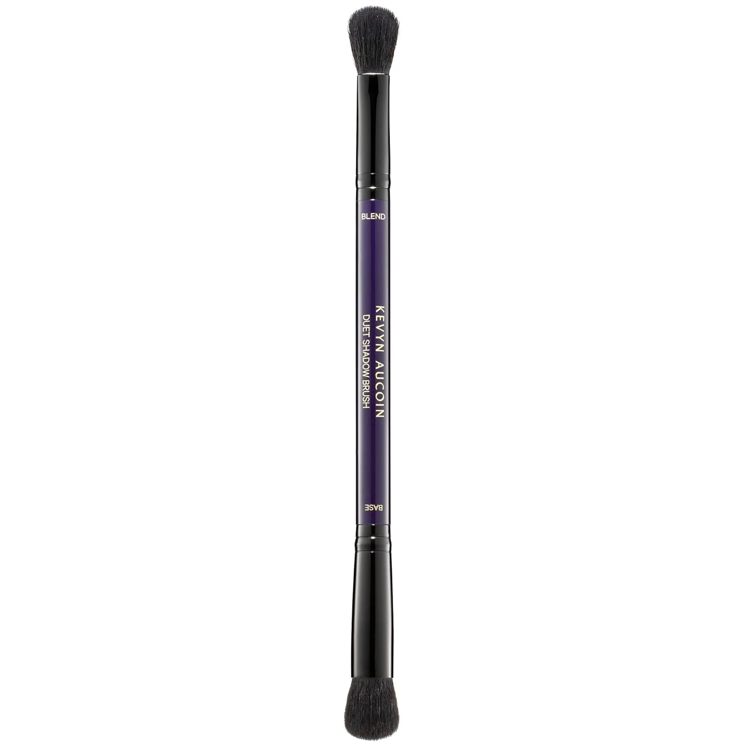 Кисть для теней Kevyn Aucoin Duet Shadow Brush с двумя наконечниками для легкого растушевки, No Color