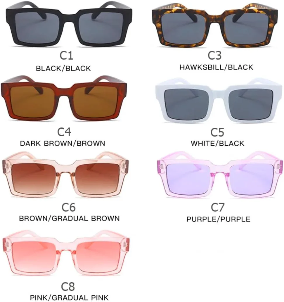 

Солнцезащитные очки с защитой UV400 | Градиентные линзы, маленькая оправа | Для женщин и мужчин | Для занятий спортом на открытом воздухе и вождения DSVIGF, 05