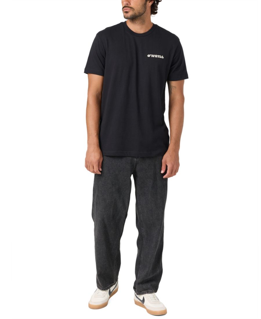 

Мужская футболка с коротким рукавом Hacked O'Neill, Black, Черный, Мужская футболка с коротким рукавом Hacked O'Neill, Black