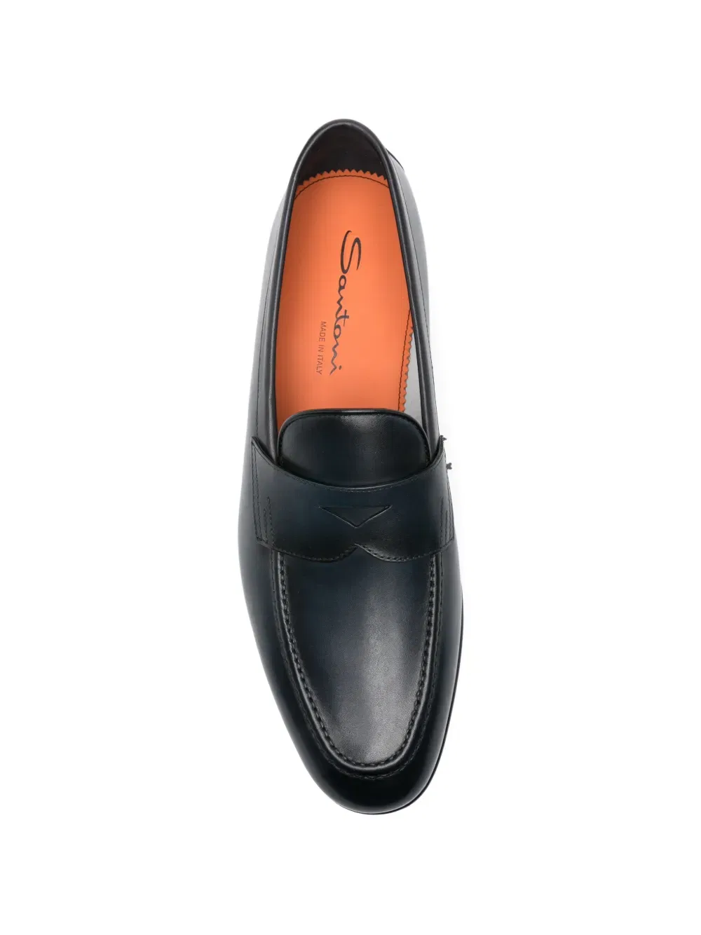 Лоферы Карлоса Santoni, синий — фото 4
