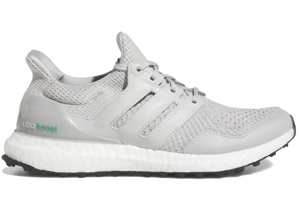 Кроссовки Adidas UltraBoost 1.0 Spikeless Golf Shoes 'Grey Court Green', серый — фото 2