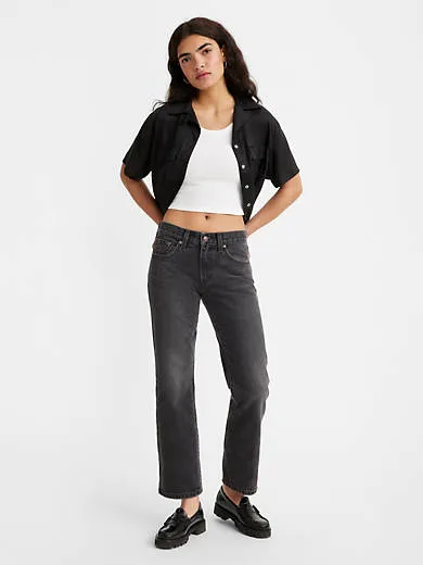 

Женские джинсы Middy Bootcut Levi's, черный