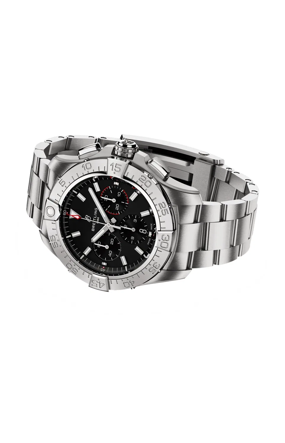 Авенжер B01 Хронограф 44 - AB0147101B1A1 BREITLING, серебряный — фото 3