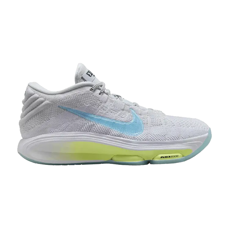 

Кроссовки Nike Air Zoom GT Hustle 3 EP 'Pure Platinum Glacier Blue', белый