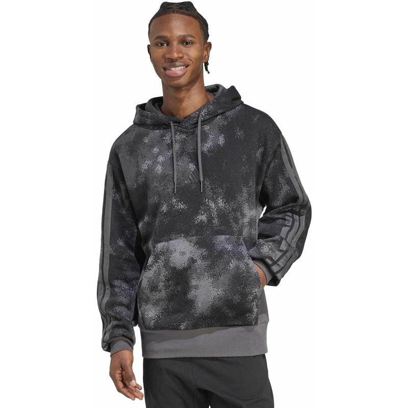 Kapuzensweat aop colourblock Adidas, мультиколор — фото 2