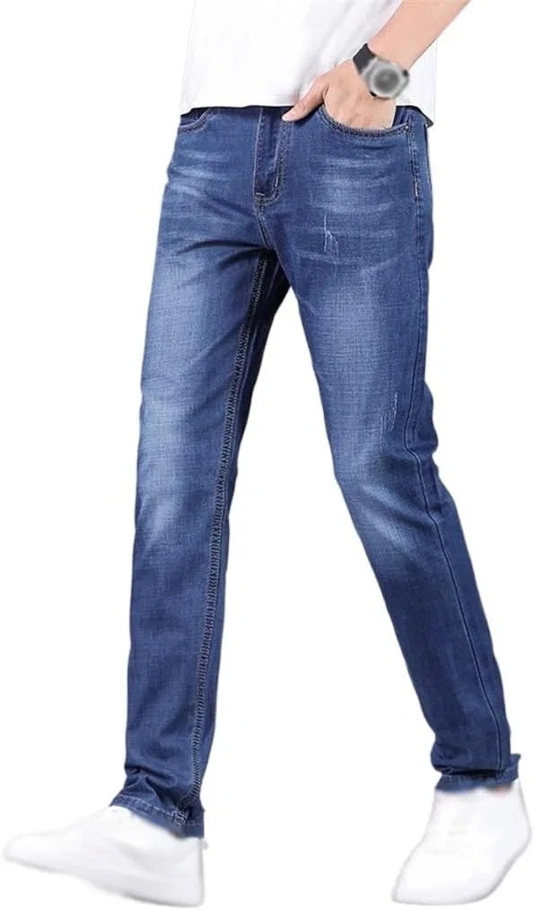 Джинсы классические Slim-fit, Blue