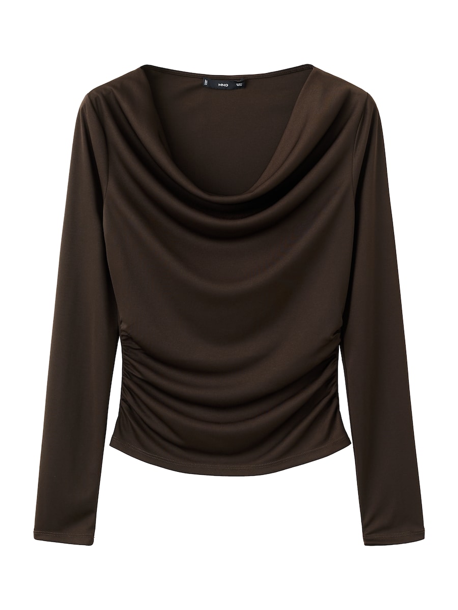 

Рубашка MANGO ODETTE, коричневый