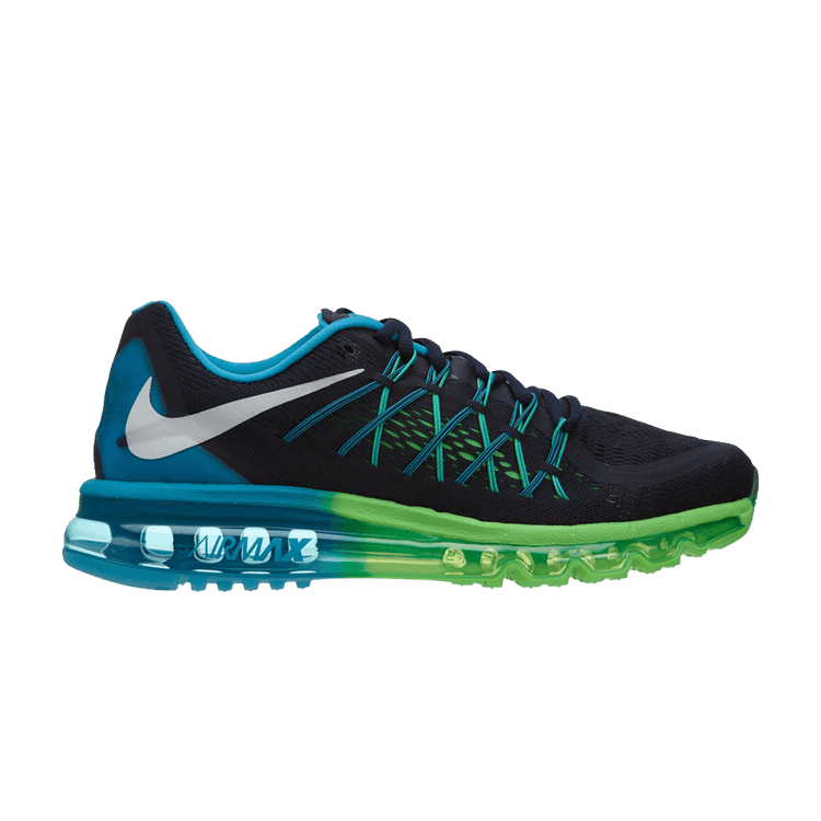 

Кроссовки Air Max 2015 'Dark Obsidian Poison Green', синий
