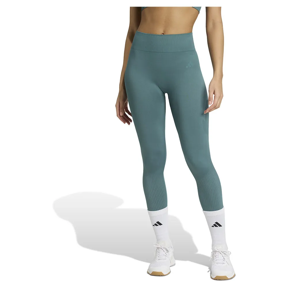 

Леггинсы adidas Workout Essentials Knit, серый