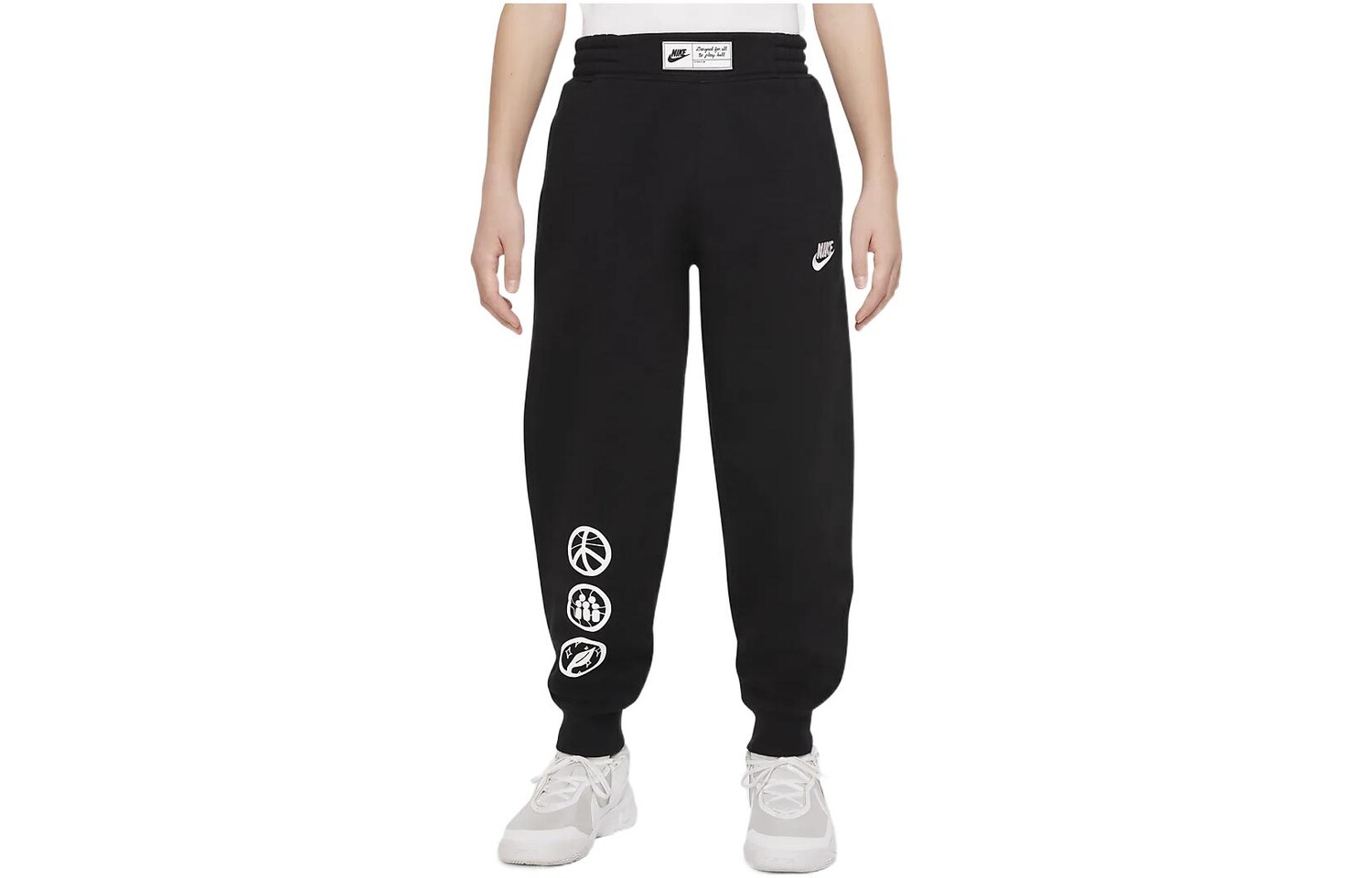 

Детские спортивные штаны Nike, цвет Black