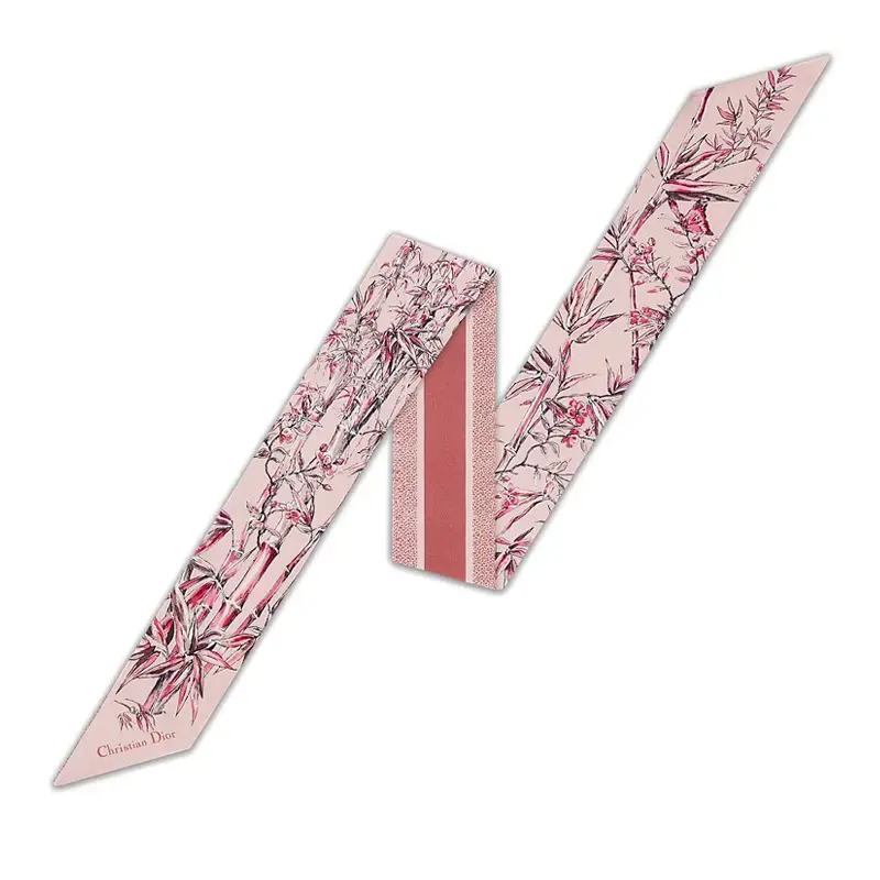 

DIOR Шёлковый шарф, Pink