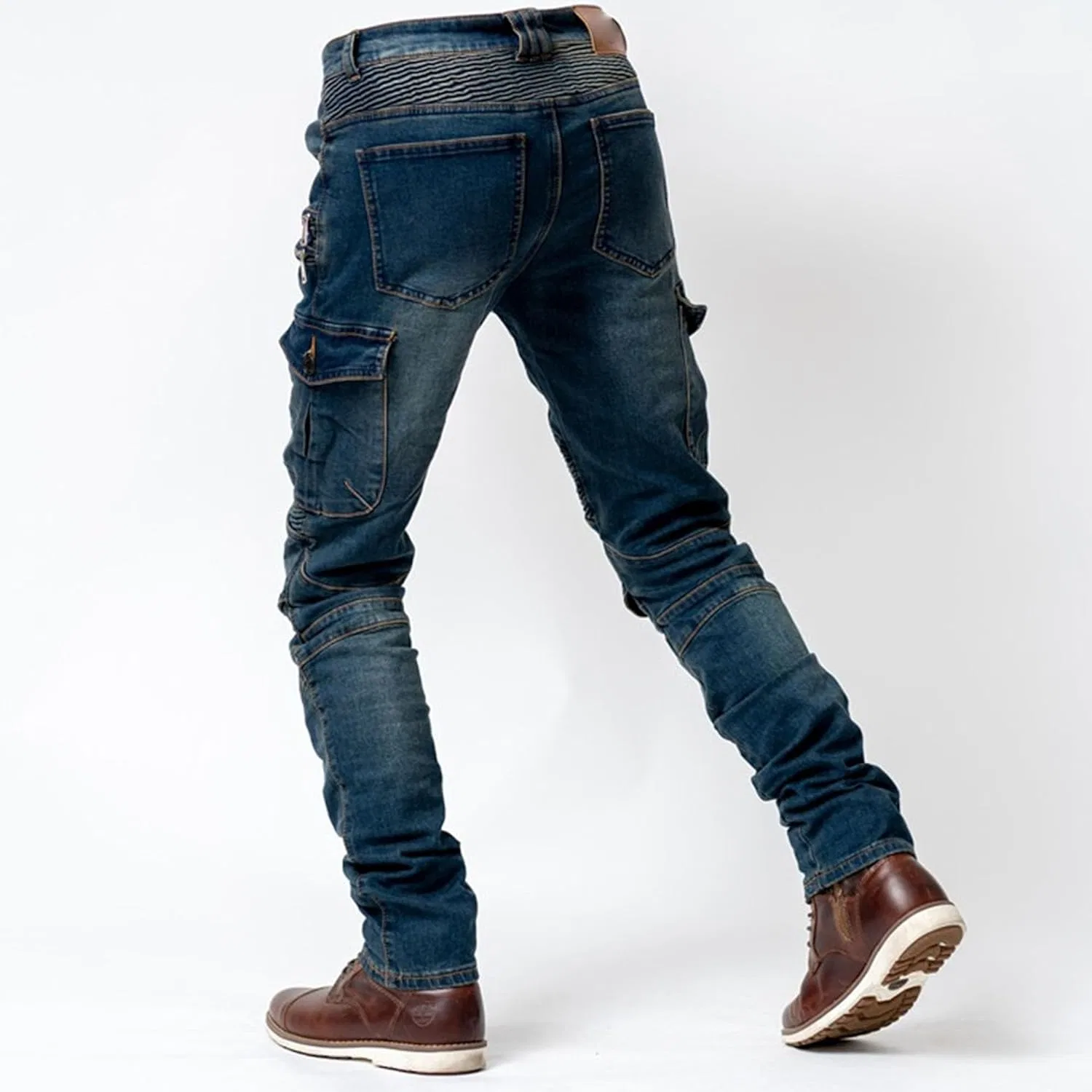 Джинсы, Regular Fit, Blue — фото 4