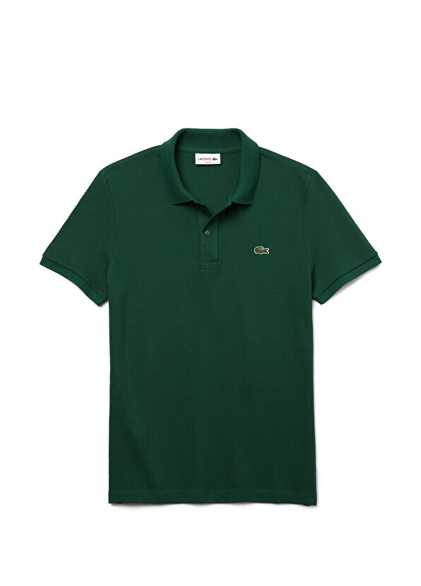 Футболка-поло Lacoste L.12.12 Slim Fit Мужская Зеленая