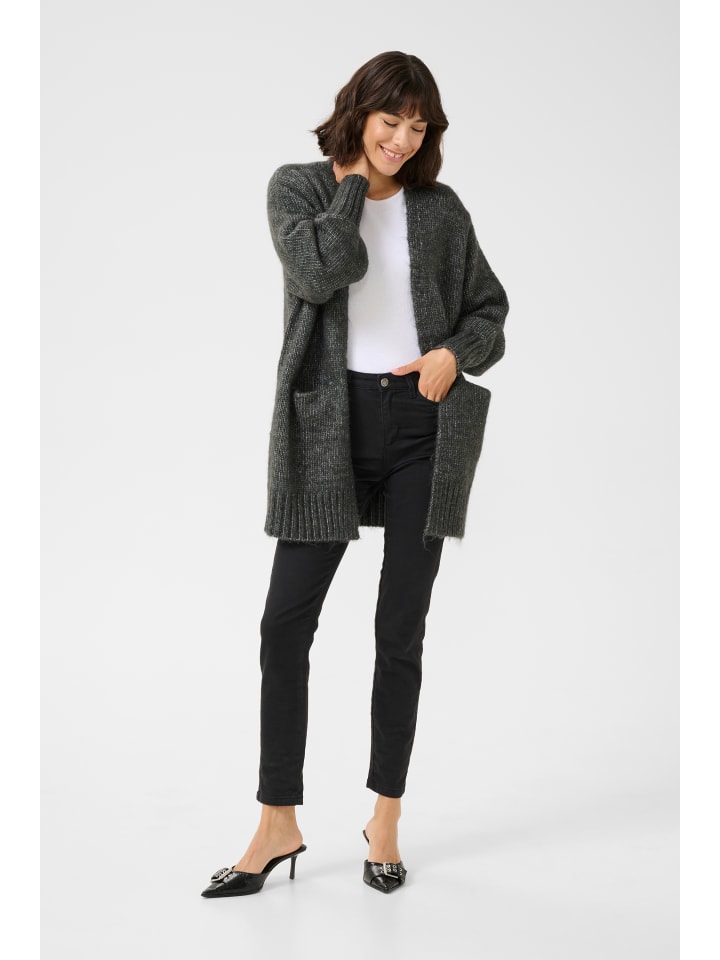 

Кардиган Kaffe, цвет black oyster melange