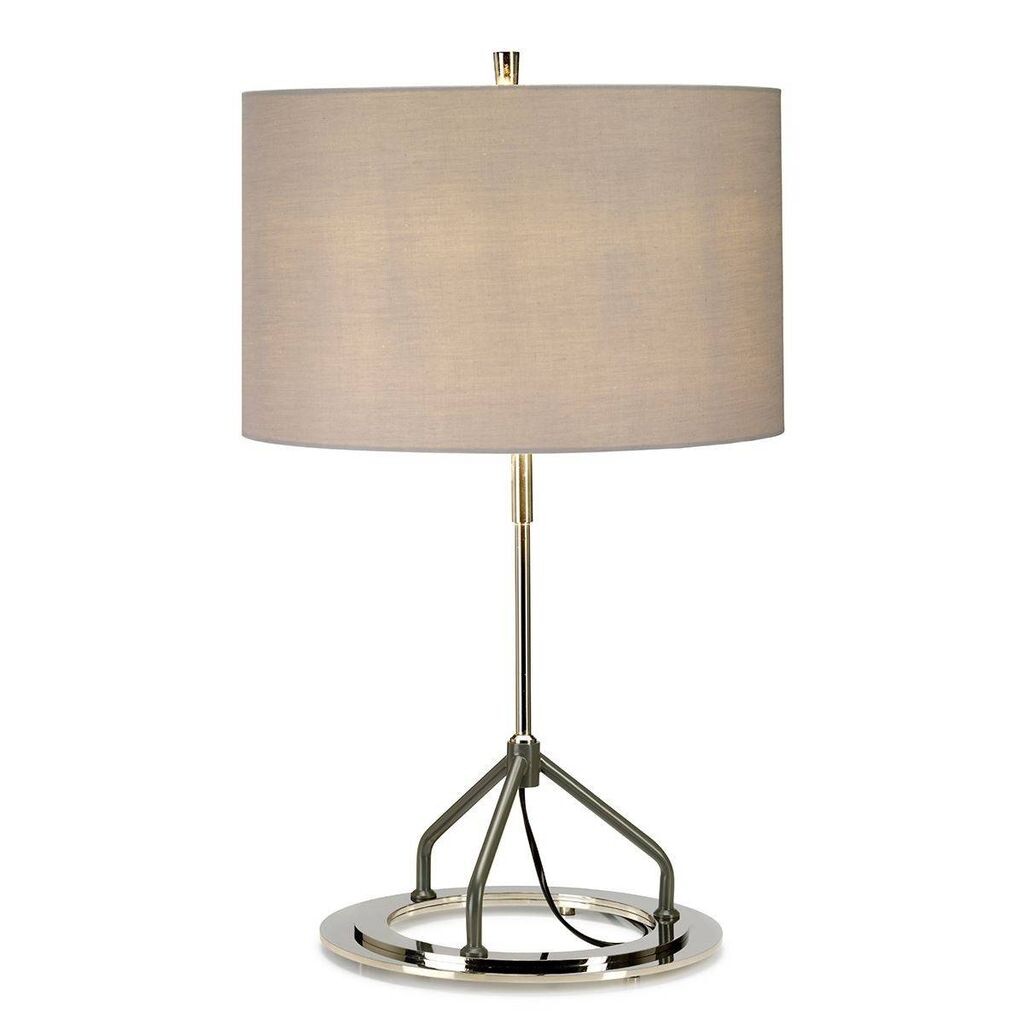 

Настольная лампа Vicenza белая и полированный хром Elstead Lighting