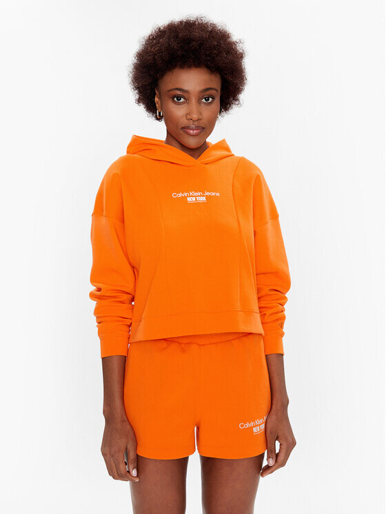 

Толстовка обычного кроя Calvin Klein, оранжевый