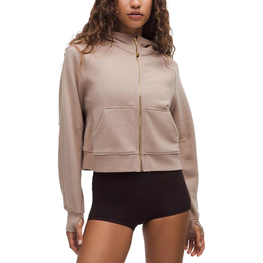 

Куртка Scuba Series женская Lululemon, коричневый/золотой/бежевый/золотой