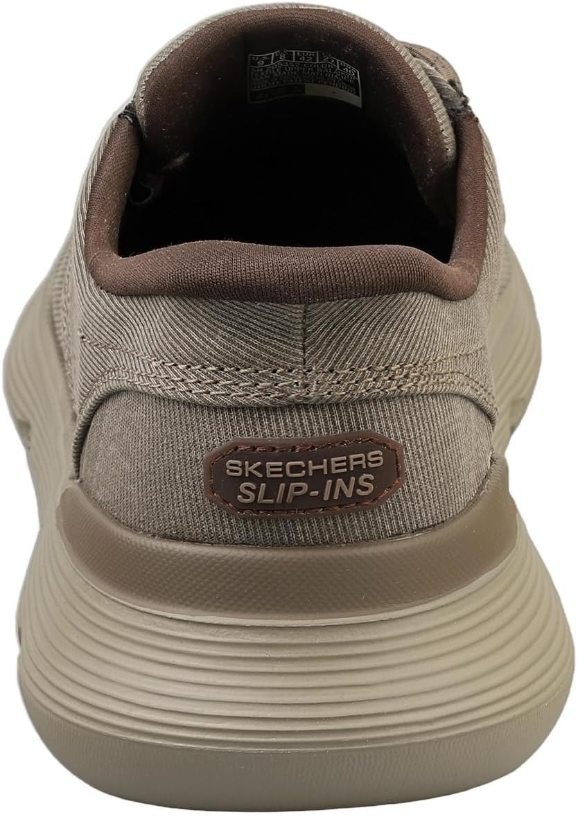 Мужские кроссовки Skechers Garza - Clive, Dark Taupe — фото 4