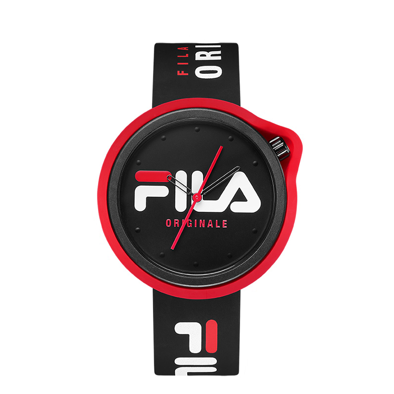 

FILA Часы 6035 Collection Wrist Watch Quartz Movement Silicone Strap White Dial Unisex