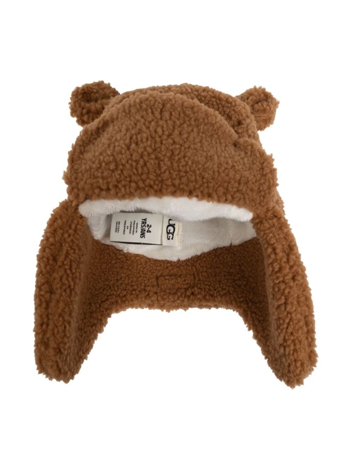

Шапка из овчины UGG Kids, коричневый