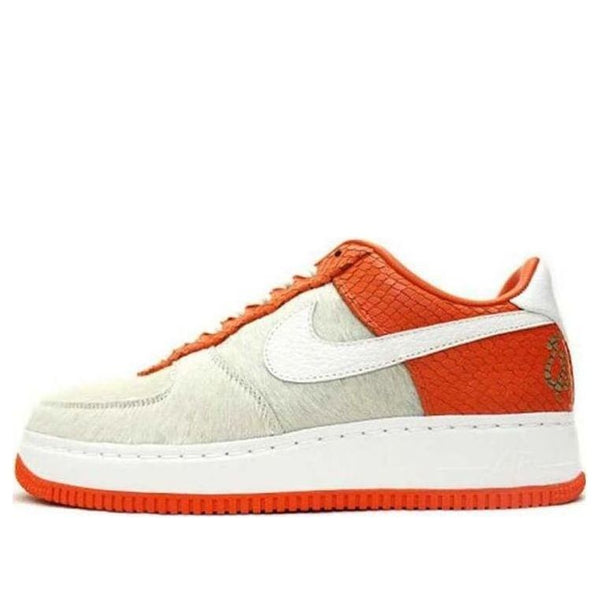 

Кроссовки air force 1 low 'orange blaze white' Nike, оранжевый