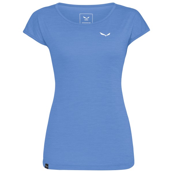 

Женская футболка puez melange dry s/s - t-shirt Salewa, синий