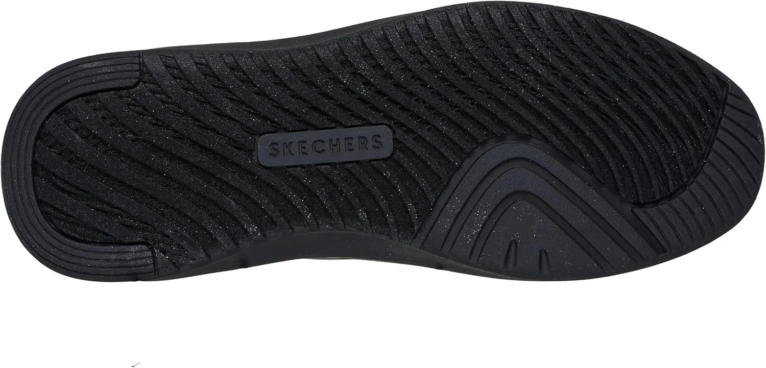 Мужские кроссовки Skechers на платформе, черный — фото 2