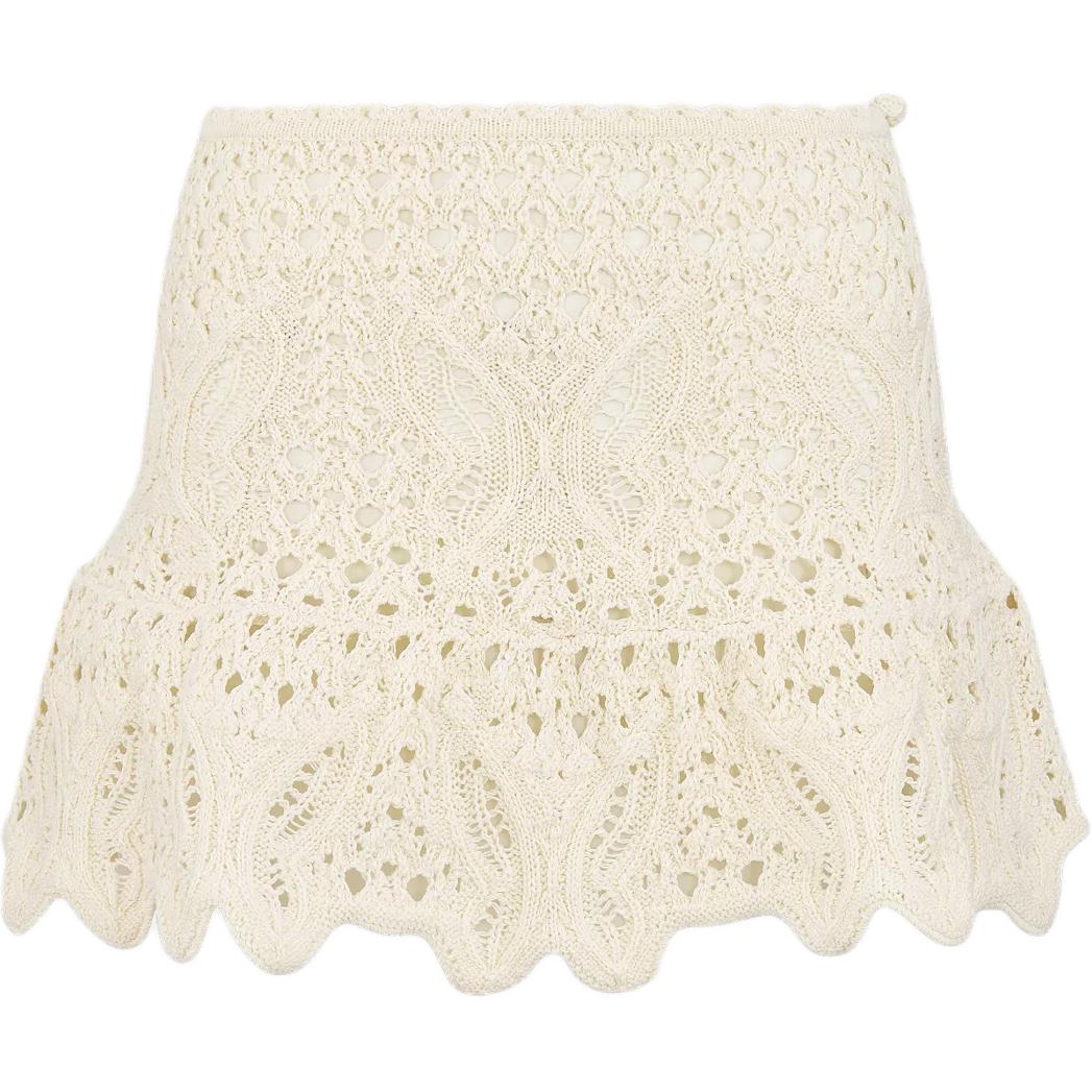 

Женская повседневная короткая юбка FW25 beige DIOR, бежевый