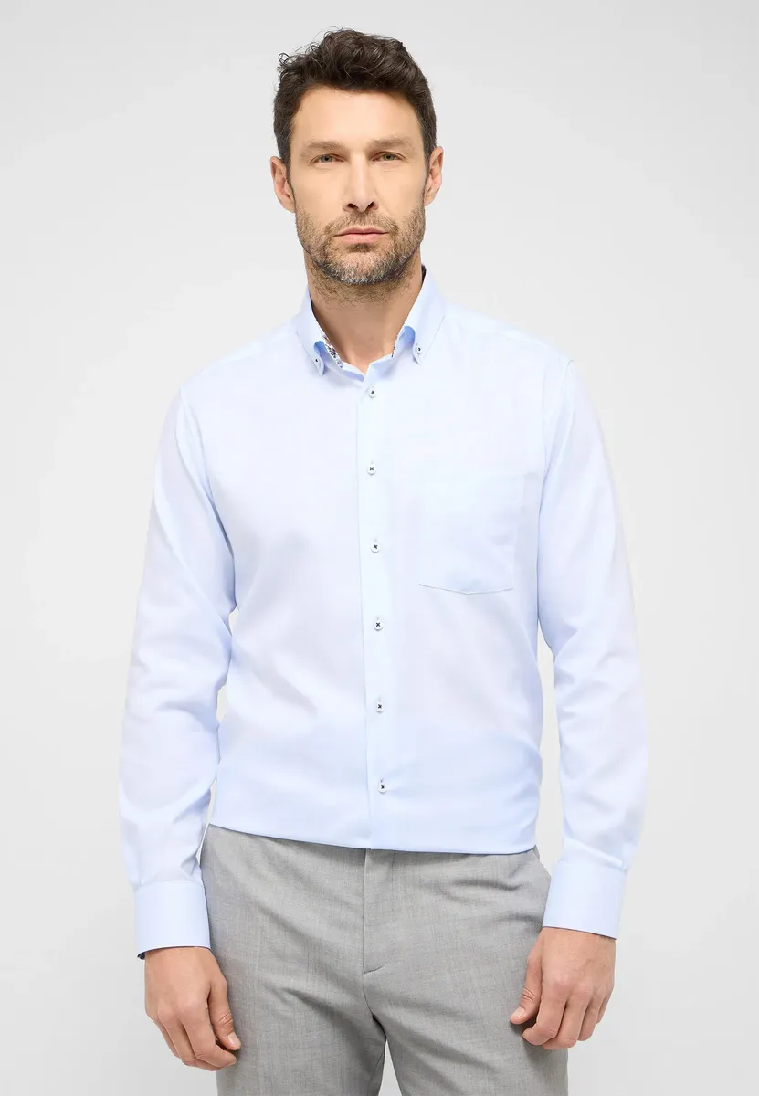 

Рубашка Eterna с длинными рукавами "MODERN FIT", голубой