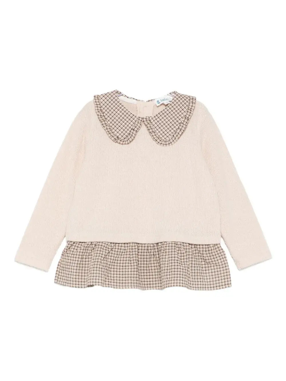 

Топ с вставками Lalalu, нейтральный