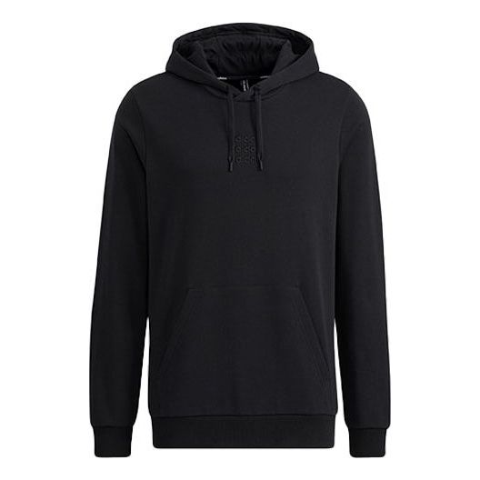 

Толстовка Men's adidas neo Icons C+ Hdy Logo Pullover Sports Black, черный