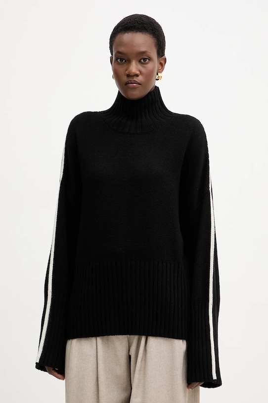 

Шерстяной свитер Pinko, черный