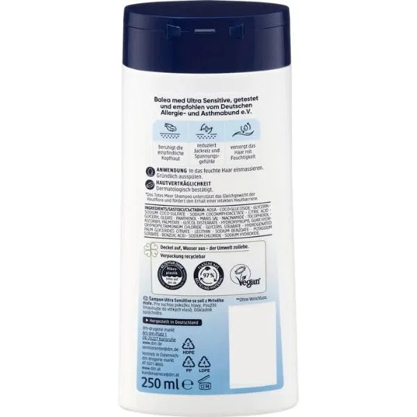 Шампунь Baleamed Ultra Sensitive для чувствительной кожи головы Generisch — фото 2