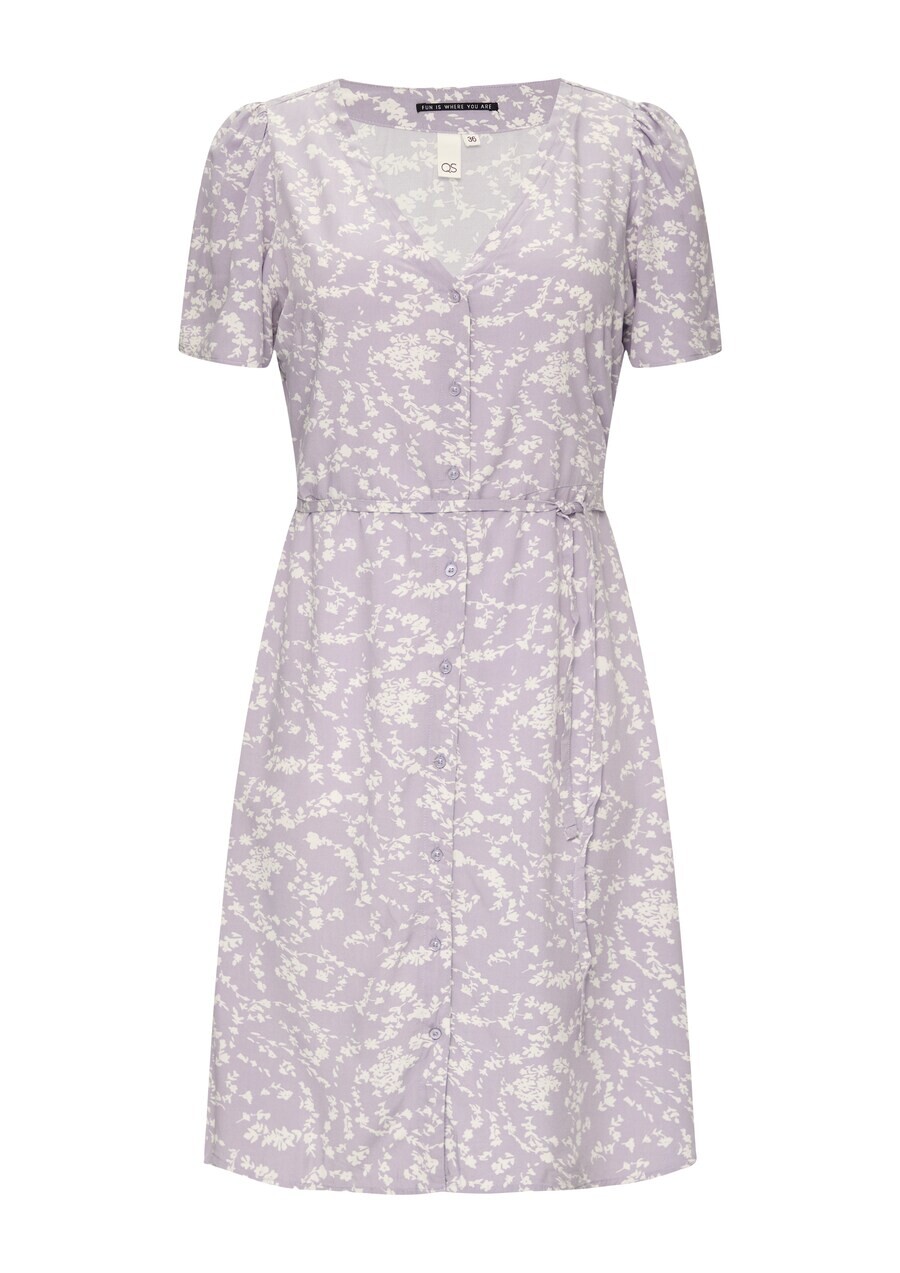 

Платье рубашка QS Shirt Dress, серый